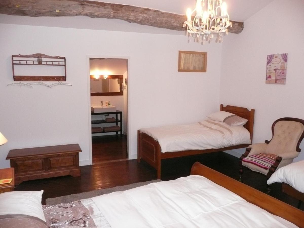 Maison Blanc Bed and Breakfast Gibourne Exterior foto