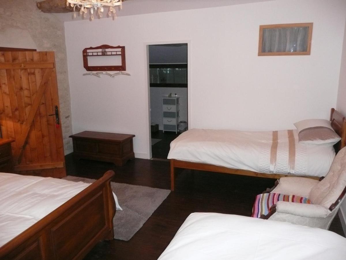 Maison Blanc Bed and Breakfast Gibourne Exterior foto